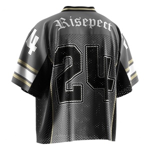 เสื้อฟุตบอลสไตล์วินเทจ ดีไซน์สีสันย้อนยุค แห้งเร็ว พร้อมบริการสกรีนโลโก้ตามสั่งสำหรับวันแข่งขัน - Product Image 6