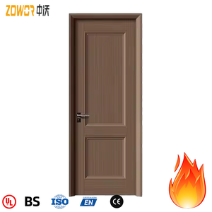 Norme EN EI30/EI60/EI90 Dispositif de sortie d'urgence en bois résistant aux chocs Portes coupe-feu pour divers laboratoires - Product Image 4