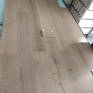 Plancher en bois massif de chêne de style européen haut de gamme pour salon, <span class=keywords><strong>parquet</strong></span> contrecollé pour maison - Product Image 4