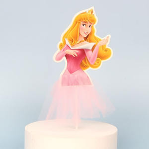 <span class=keywords><strong>เค้ก</strong></span>ตกแต่งสุทธิผ้าพั<span class=keywords><strong>น</strong></span>คอกระโปรงPrincessใส่การ์ดAisha AnnaหิมะสีขาวSophiaการ์ตู<span class=keywords><strong>น</strong></span>ใส่ธง - Product Image 2