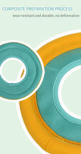 Juguete masticable EVA para perros Espuma flotante Flippy <span class=keywords><strong>Flopper</strong></span> 9 "Disco volador Juguete suave para perros - Product Image 5