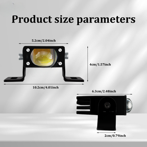 Meilleure vente X3/X6 <span class=keywords><strong>voiture</strong></span> calandre lumière projecteur jaune blanc double <span class=keywords><strong>faisceau</strong></span> clignotant haute luminosité lampe de Modification externe nouveau - Product Image 2