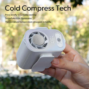 Ventilador Multifuncional Plegable con Luz, Portátil, Recargable, 4400mAh, Compatible con Autos, con Clip para Cinturón, para Viajes, Campamentos y Actividades al Aire Libre - Product Image 6