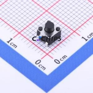 TS-1091C-A2B3-D2 Tactile Switch SMD Switch Single Pole Single Throw Round Button 2.5N Horizontal Mount - Product Image 1