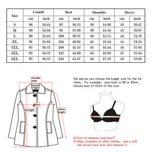 Cappotto Giacca A27953 in Vera Pelle di Pecora e <span class=keywords><strong>Piumino</strong></span> d'Anatra da Donna Invernale Caldo con Collo in Pelliccia di Visone Pelle Genuina Vintage <span class=keywords><strong>Trench</strong></span> Sottile a Maglia - Product Image 6