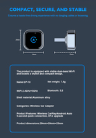 CP18 5g Wifi Carplay 2026 Versi Baru Carplay Plug and Play Carplay Dongle Carplay Smart Box Plug and Play Carplay