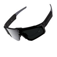 Lunettes de soleil de sport V06, lunettes intelligentes, enregistrement de musique, vidéo, photo, commande vocale AI, étanches IPX-5, caméra haute définition