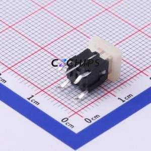 K6-6165D03 Tactile Switch Through hole Component (THT) Switch 1.6N Through Hole 7.5mm 10mm - Product Image 2