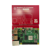Kit de démarrage de base Raspberry Pi 4 modèle B, ordinateur de bureau Pi4, carte 2/4/8 Go avec alimentation