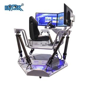 เก้าอี้เกมมิ่งแบบมีขาตั้งสำหรับจำลองการขับขี่พร้อมจอแสดงผลสามจอ - Product Image 5