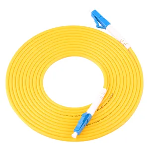 KICO óptico Cable de parche de fibra 2M LC/UPC-LC/UPC Deplex óptica Cable de alambre de Puente único modo de alta calidad buen precio de fábrica