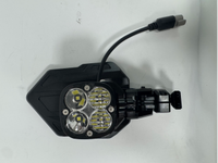 Rétroviseurs latéraux personnalisés avec logo UTV, nouveau design, éclairage LED en option disponible, une paire incluse, fixation par pince, pour ATV, SxS, utilitaire, fourniture directe usine