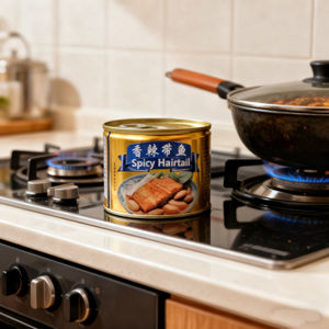 Pesce di Mare Profondo in Scatola, Ossa Croccanti e Carne Tenera, Processo di Conservazione della Freschezza, Pronto da Mangiare - Product Image 6