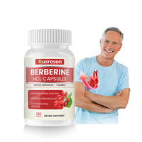 Ausreson Berberine Hydrochloride Capsules Complexe de Berbérine Soutien au Métabolisme Énergétique Cellulaire Suppléments Capsules de Berbérine HCl