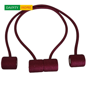 Embrasse de rideau magnétique magique pour la décoration de la maison Pistes et accessoires de poteau élégants - Product Image 5