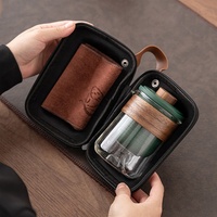Portable stockage voyage service à thé Mini ensemble Simple Kung Fu service à thé tasse à thé extérieur transporter Guanshan tasse rapide