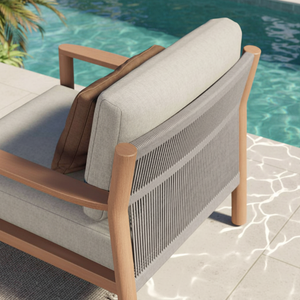 Set Divano Moderno in Alluminio - Mobili da Giardino Impermeabili <span class=keywords><strong>e</strong></span> Resistenti alle Intemperie per Patio, Parco, Terrazza <span class=keywords><strong>e</strong></span> Balcone - Product Image 2