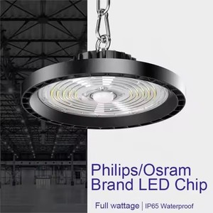 Lumière UFO pour entrepôt industriel commercial Shingel pour éclairage de grande hauteur 100w/150w/200w Conception ultra-mince Gymnase <span class=keywords><strong>Garage</strong></span> Stade ETL IP65 - Product Image 2