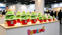 Boneka Cangkir Pohon Natal Kustom, Mainan Boneka Lembut untuk Dekorasi Meja Rumah, Hadiah Anak-Anak, Boneka Cangkir Pohon Natal