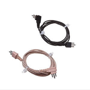 Cordon d'aide auditive de poche à 2 canaux, noir, 75 mm de longueur, 3 broches, qualité <span class=keywords><strong>Signia</strong></span>, <span class=keywords><strong>prix</strong></span> compétitif - Product Image 5