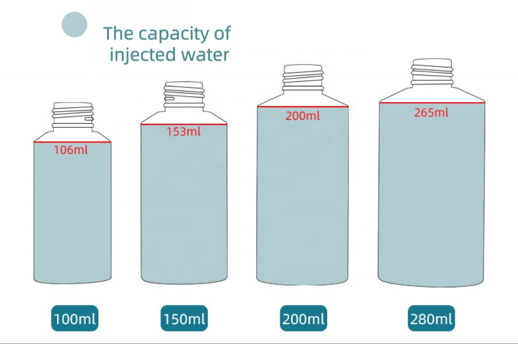 pet bottle brown hdpe 200ml