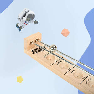 Juego <span class=keywords><strong>de</strong></span> Mesa <span class=keywords><strong>de</strong></span> Equilibrio <span class=keywords><strong>de</strong></span> Madera Contrachapada, <span class=keywords><strong>Juegos</strong></span> <span class=keywords><strong>de</strong></span> Mesa Clásicos, Hockey, Juego <span class=keywords><strong>de</strong></span> Disparar al <span class=keywords><strong>Luna</strong></span>, 100 Piezas - Product Image 3