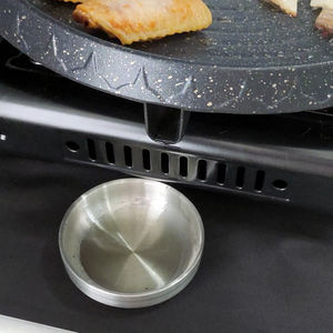 Korean Round Non-stick Barbecue <strong>Gas</strong> Grill Plate Portable Aluminum Barbecue <strong>Gas</strong> Stoves BBQ Grill Pan - Product Image 6