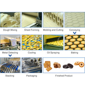 Ligne de production de biscuits OCEAN Thin Bear Panda Biscuit Cracker Sandwich Machine Biscuit - Product Image 2