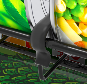 Due livelli nero organizzatore Rack <span class=keywords><strong>di</strong></span> alta qualità semplice Houseware Stand 2 pezzi - Product Image 5