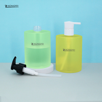 Vente en gros Savon liquide personnalisé Lotion pour le corps Bouteilles de lavage des mains POMPE PET Bouteille cosmétique Bouteille de shampooing en plastique