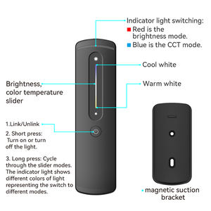 2,4 г RF однозонная Цветовая температура регулируемый CCT светодиодный пульт дистанционного управления - Product Image 5