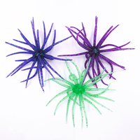 Leurre souple de haute qualité en forme d'ormeau, 1,7g 10mm, 24 tentacules, boule centrale, pour la pêche au bar noir, leurre flottant de finesse, Ormeau de mer