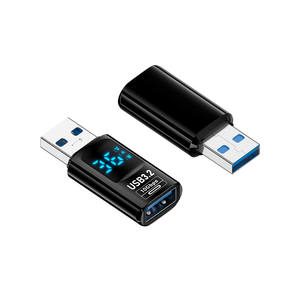 Adaptateur d'affichage numérique USB 3.2 10 Gbps, convertisseur de données et de charge rapide USB mâle vers femelle 60 W, adaptateur C pour PC portable - Product Image 2