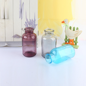 Bottiglia colorata per diffusore di profumo bombola con profumo di ricambio barattoli per Aroma contenitori di olio su misura per bottiglia vaso di fiori - Product Image 6