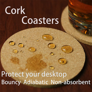 Wholesale <strong>Cork</strong> Coasters Custom Water Absorbing Coaster <strong>Cork</strong> Desk Coffee Coaster Printing Designs for Drink <strong>Cork</strong> <strong>Trivet</strong> - Product Image 4
