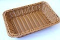 Panier à fruits rectangulaire en rotin fait main pour le présentation et le rangement du pain et des fruits secs - Product Image 6
