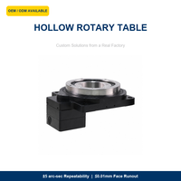 Table rotative à axe creux automatique de haute précision pour équipement d'automatisation de pulvérisation industrielle