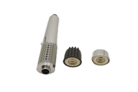 Vibrador Sexual 4 en 1 con Cabezal de Ducha de Masaje, Filtro, Enema, Tapón Anal, Diseño Moderno, Acabado Cromado, Waymay WM-2236
