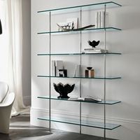 Étagères en verre trempé sur mesure de haute qualité, verre trempé transparent givré pour la décoration industrielle, escalier, hôtel