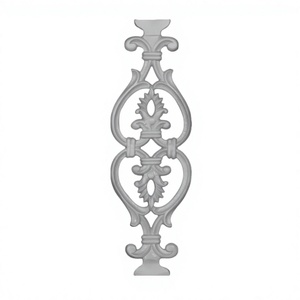 Connecteurs décoratifs personnalisés en fer forgé, articles en fer, clôtures écologiques, treillis, portails de jardin, escaliers, modélisation 3D, Balaji Metals - Product Image 1