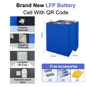 4nrgy pl-test-eu Stock Lishen 314ah M6 Stud + thanh cái + Công suất thực tế trên 325ah + chu kỳ 10000 + DDP + Giao hàng 3-7 ngày - Product Image 3