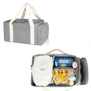 BSCI Factory Custom Polyester Foldable Baby <b>Diaper</b> <b>Caddy</b> Organizer - Product Image 3