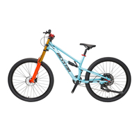 VTT à suspension intégrale de qualité pour hommes, vélos de montagne 24 pouces, prix de vente en ligne pour VTT pas cher