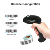 Escáner de código de barras de mano USB inalámbrico DS5100CG 1D 2D, pistola de código CCD Android para uso móvil, escaneo de supermercado disponible