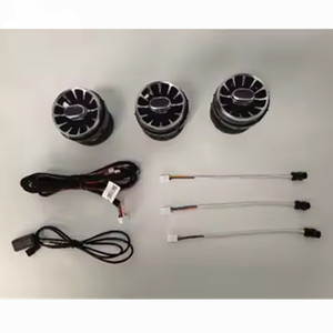 Luz Ambiental para Salida <span class=keywords><strong>de</strong></span> Aire <span class=keywords><strong>de</strong></span> Ford Mustang, Luz LED Interior para Rejilla <span class=keywords><strong>de</strong></span> Ventilación <span class=keywords><strong>de</strong></span> Aire <span class=keywords><strong>de</strong></span> Turbina, 64 Colores, 2015-2021 - Product Image 4