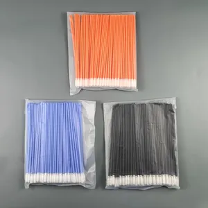 740 100 Stuks Polyester Stick Foam Swabs Stofvrije Foam Stick Voor Camera Optische Lens