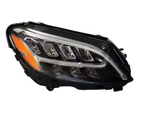 WELIFTRICH Phares avant de voiture LHD Version USA pour Mercedes-Benz Classe C W205 2019-2021 OEM 2059066004 2059066104 - Product Image 1