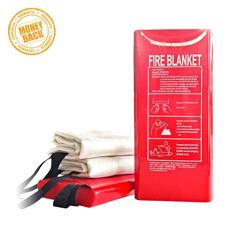 Safe Emergency Survival Kit Fire Suppression Extinguish Manta Contra Incendio Blankets Fire Blanket