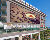 Écran LED extérieur fixe couleur HD P3, étanche IP65, mur d'écran LED pour complexe hôtelier, panneau publicitaire numérique LED 3 mm