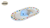 Gâteau Mousse Personnalisé en Forme de Dauphin Bleu Certifié HALAL, Snacks de Haute Qualité pour Mariages et Anniversaires - Vente Flash